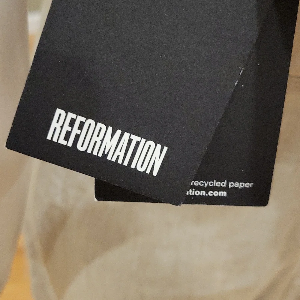 Reformation Torta Linen Jumpsuit
